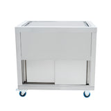 Bac à Glaçons Mobile 86 L en Inox