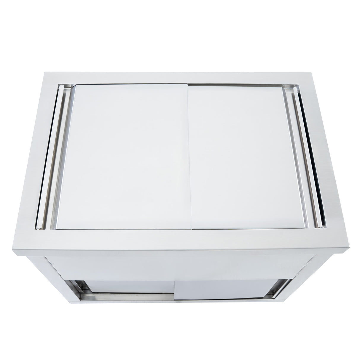 Bac à Glaçons Mobile 86 L en Inox