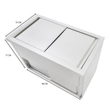 Bac à Glaçons Mobile 86 L en Inox