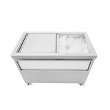 Bac à Glaçons Mobile 109 L en Inox