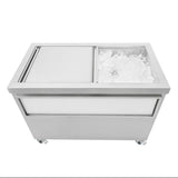 Bac à Glaçons Mobile 109 L en Inox