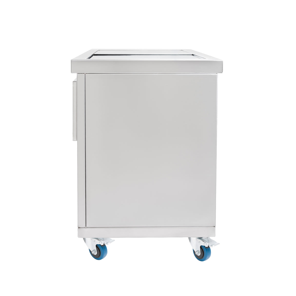 Bac à Glaçons Mobile 109 L en Inox