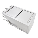 Bac à Glaçons Mobile 109 L en Inox