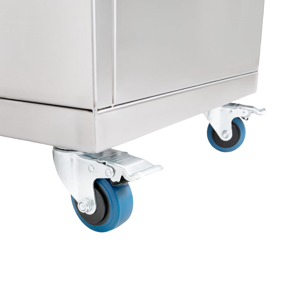 Bac à Glaçons Mobile 109 L en Inox