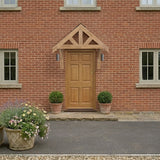 Kit de Marquise en Bois Chêne Massif - 125 cm