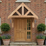 Kit de Marquise en Bois Chêne Massif - 140 cm