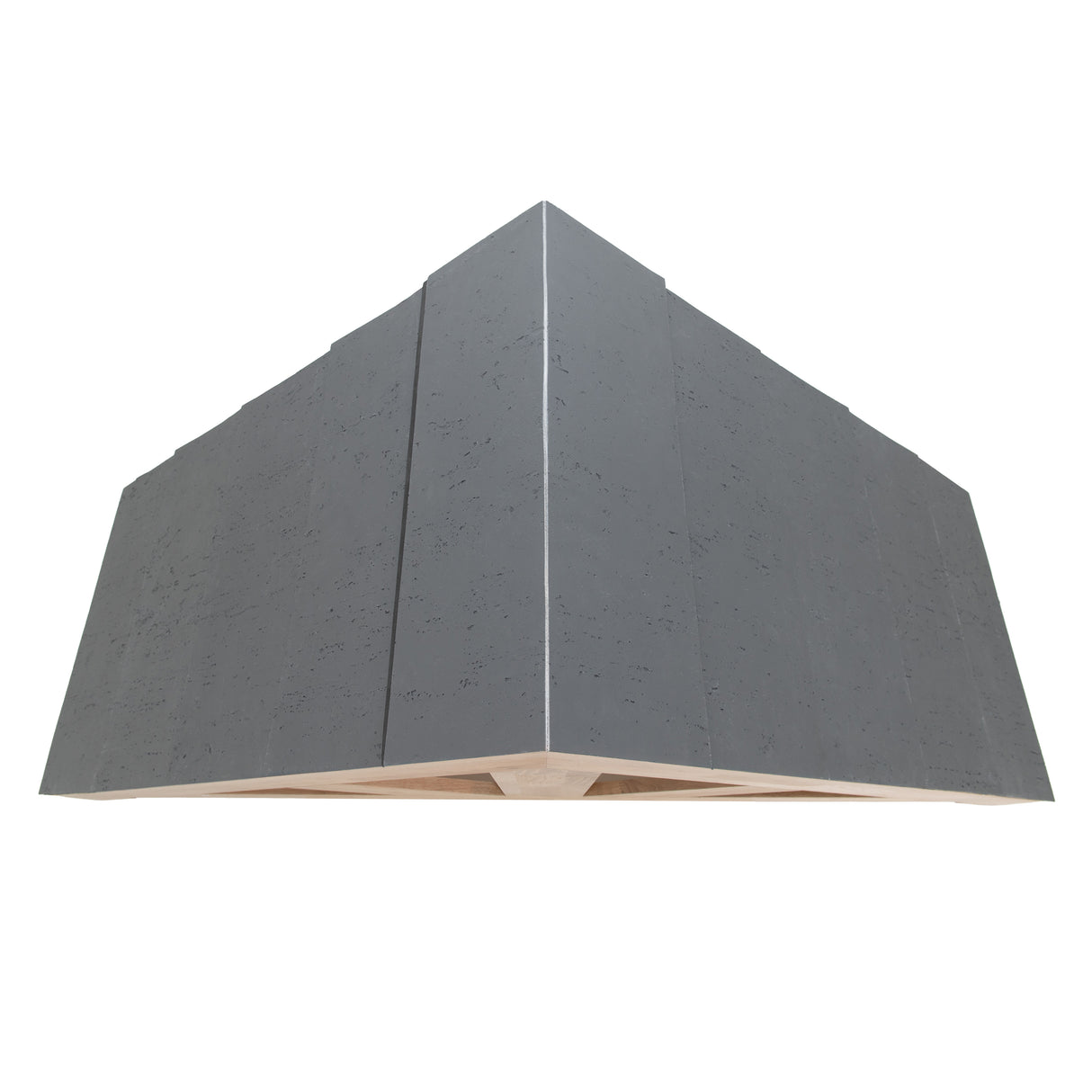 Kit de Marquise en Bois Chêne Massif - 140 cm