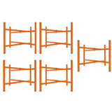 Lot de 4 Tréteaux de Maçon & 5 Supports en X (500 mm)