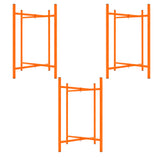 Lot de 2 Tréteaux de Maçon & 3 Supports en X (750 mm)