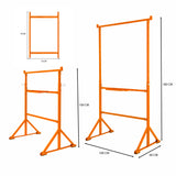 Lot de 2 Tréteaux de Maçon & 3 Supports en X (750 mm)