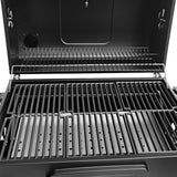Barbecue au Charbon Fumoir XXL avec Bois de Fumage