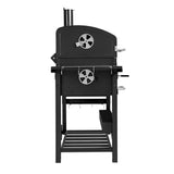 Barbecue au Charbon Fumoir XXL avec Bois de Fumage