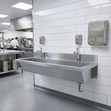 Lavabo Collectif en Inox - 1200 mm