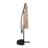 Demi-Pied pour Parasol Déporté (2 Coins en Éventail)