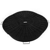 Pied Rond pour Parasol Déporté (4 Coins en Éventail)