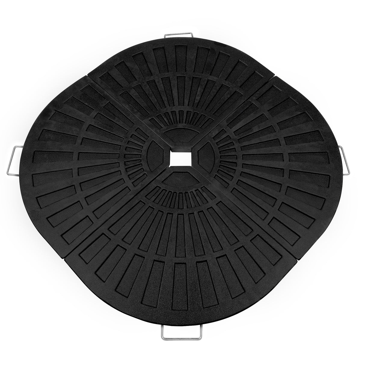 Pied Rond pour Parasol Déporté (4 Coins en Éventail)