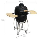 Barbecue Japonais Kamado - 18" (Ø 46 cm)