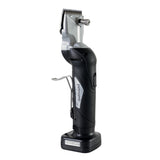 Tondeuse sans fil pour chevaux, couleur noire, design ergonomique, lame en acier inoxydable, batterie rechargeable puissante