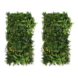 Panneau Mural Végétal Artificiel - 50 cm x 100 cm (2 pcs)