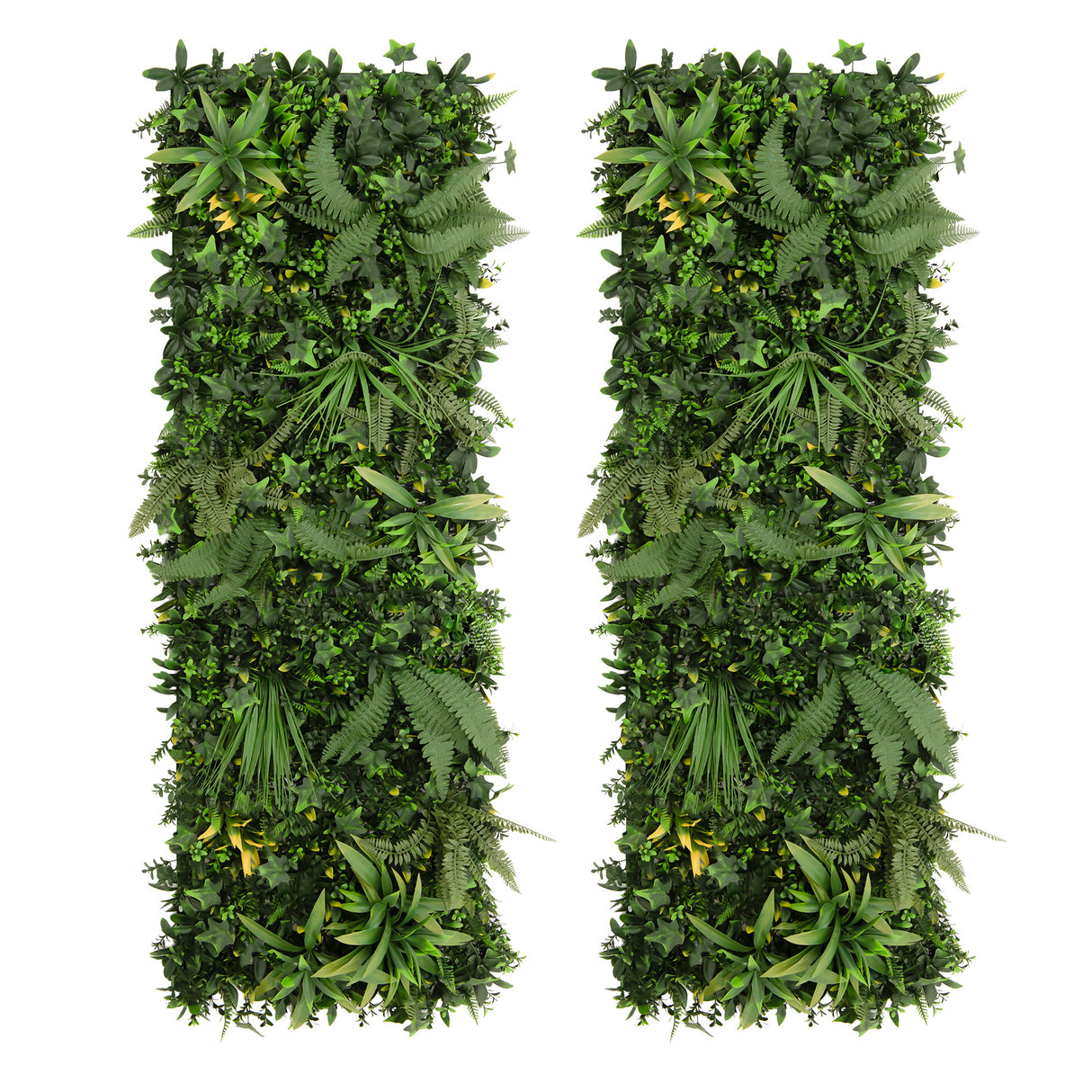 Panneau Mural Végétal Artificiel - 50 cm x 150 cm (2 pcs)