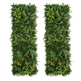 Panneau Mural Végétal Artificiel - 50 cm x 150 cm (2 pcs)
