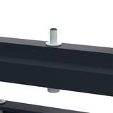Abri Métallique pour 1 Poubelle à Roulettes - Anthracite et Bois