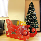 Traîneau du Père Noël Personnalisable en MDF Naturel