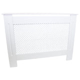 Cache Radiateur en MDF Blanc 111,5 cm