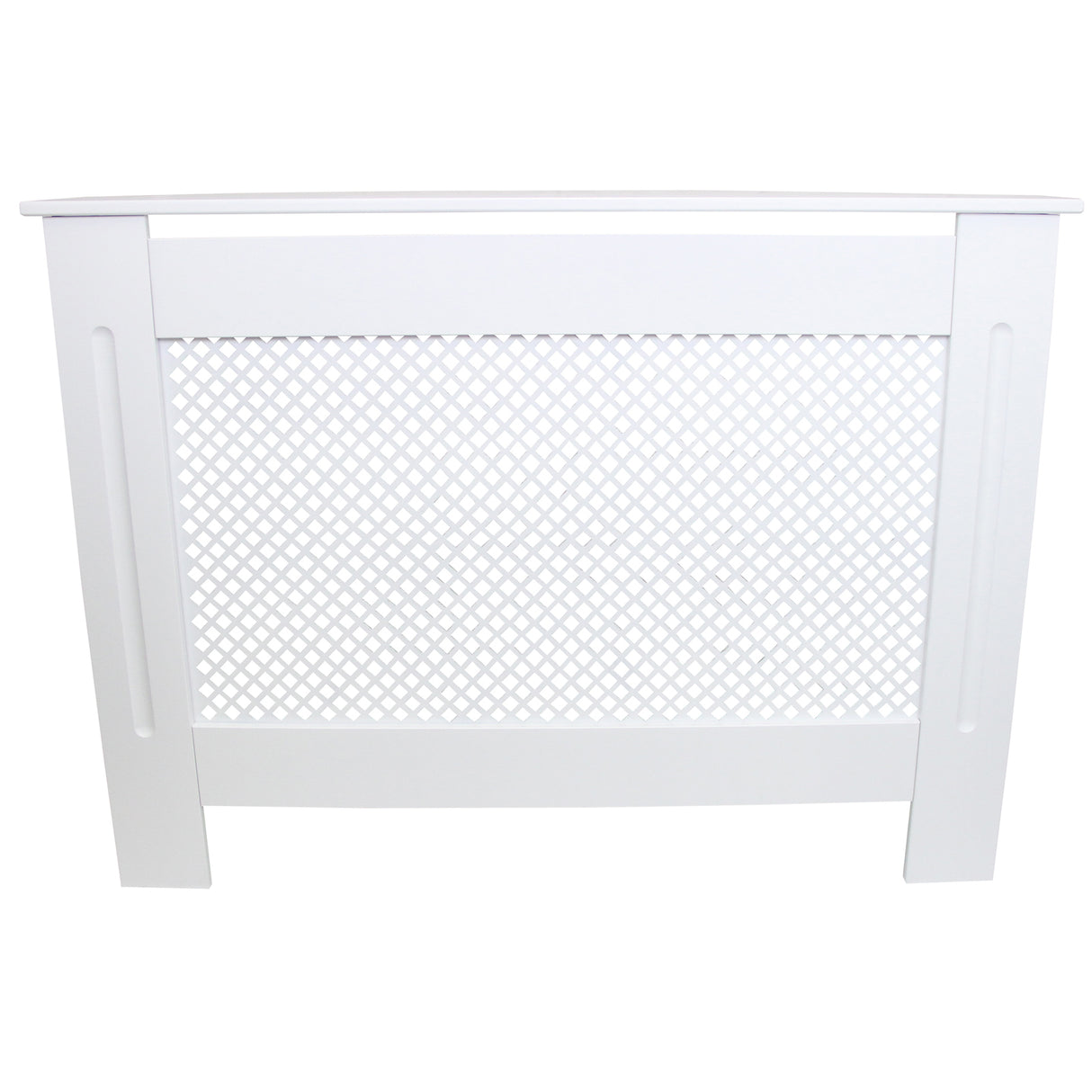 Cache Radiateur en MDF Blanc 111,5 cm