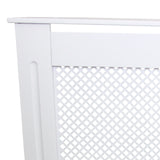 Cache Radiateur en MDF Blanc 111,5 cm