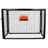 Cage de Rangement Pour 4 Bouteilles de Gaz - Noir