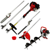 T-Mech Outil Multifonction 5 en 1 & Tarière 52 cc