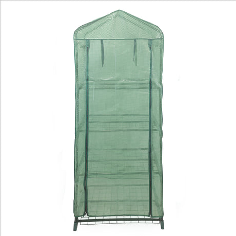 Mini Serre à 4 étagère avec Couverture en PE