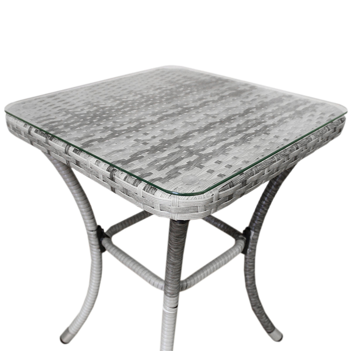 Ensemble Bistro en Polyrotin Jardí Gris