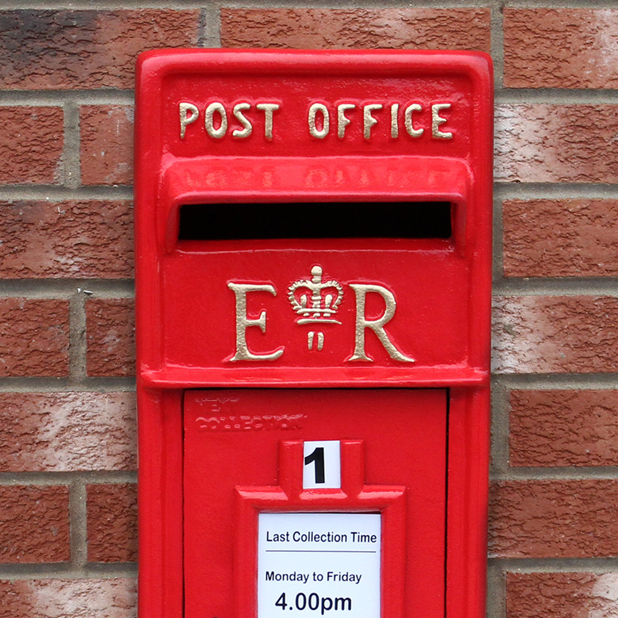 Boîte aux Lettres - Rouge
