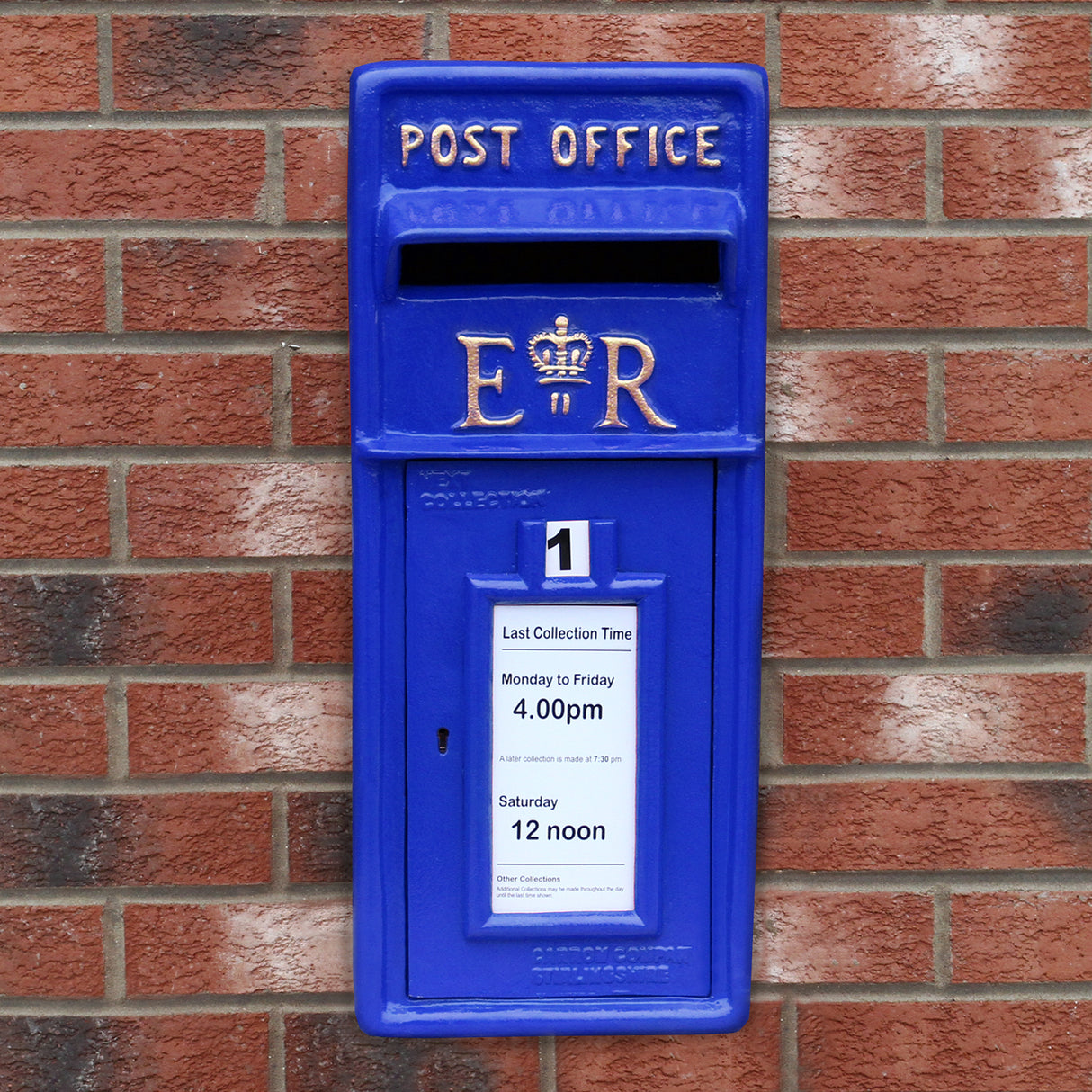Boîte aux Lettres - Bleu