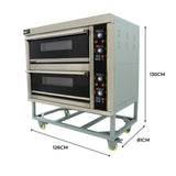 KuKoo Four à Pizza/Pâtissier Électrique Professionnel