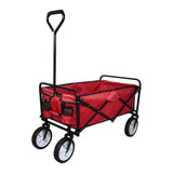 Chariot Tout-Terrain Pour Festival & Plage - Rouge