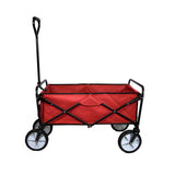 Chariot Tout-Terrain Pour Festival & Plage - Rouge