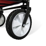 Chariot Tout-Terrain Pour Festival & Plage - Rouge