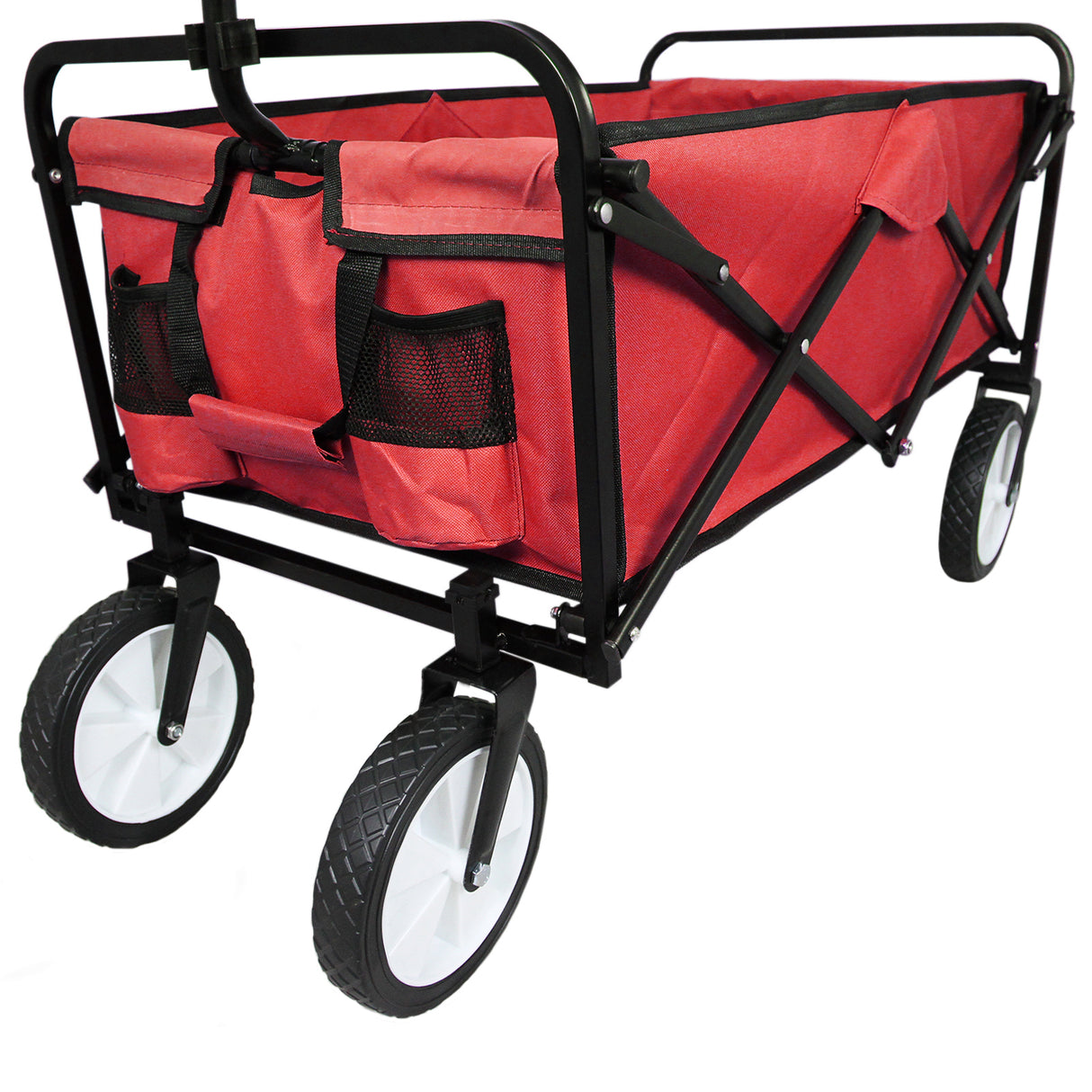 Chariot Tout-Terrain Pour Festival & Plage - Rouge