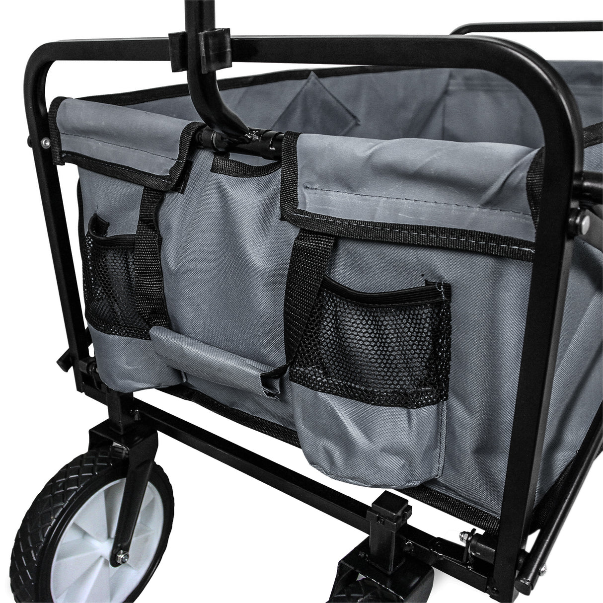 Chariot Tout-Terrain Pour Festival & Plage - Gris