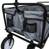 Chariot Tout-Terrain Pour Festival & Plage - Gris