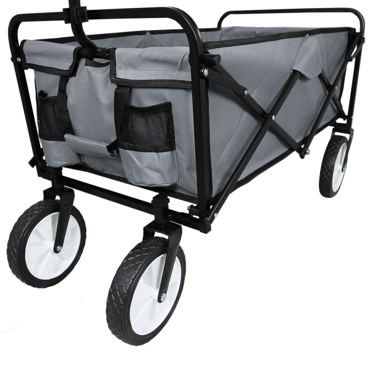 Chariot Tout-Terrain Pour Festival & Plage - Gris