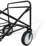 Chariot Tout-Terrain Pour Festival & Plage - Gris