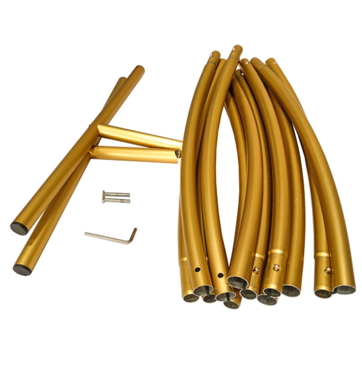 Arche Circulaire à Décorer pour Mariage - 200cm - Dorée