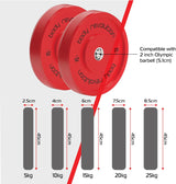 Lot de 2 Disques Olympiques Bumpers - 40 kg (2 x 20 kg)