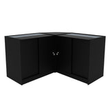 Comptoirs de Vente à LED Ensemble Adonis - Noir CM60, B900, C900