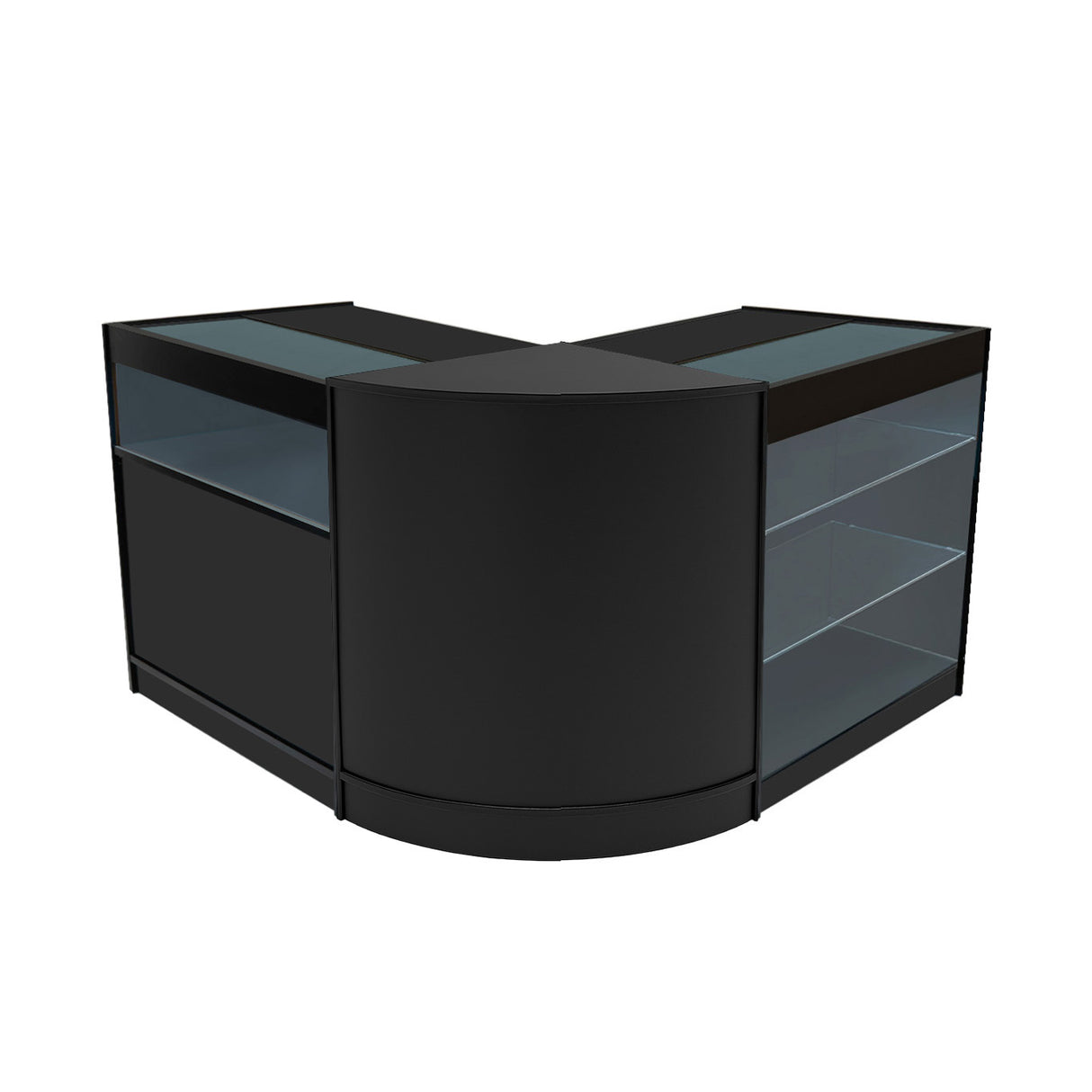 Comptoirs de Vente à LED Ensemble Triton - Noir CM60, K900, B900