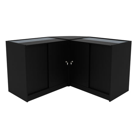 Comptoirs de Vente à LED Ensemble Hera - Noir CM60, K900, C900